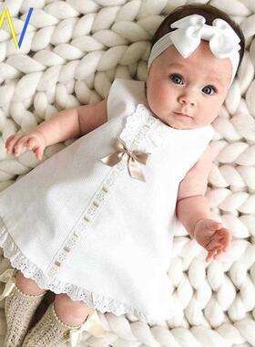 Baby Girl Clothes Princess Dress Cute Newborn white clothing