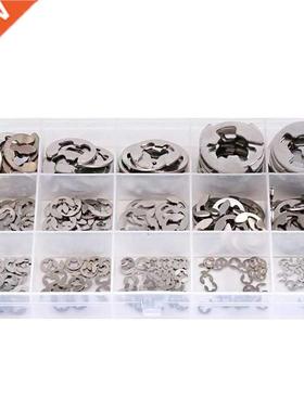 E-Clip Circlip External Retaining Ring Assortment Set - 304
