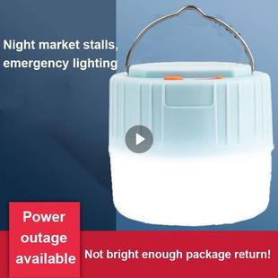 Solar LED Camping Light USB Rechargeable Bulb For Outdoor