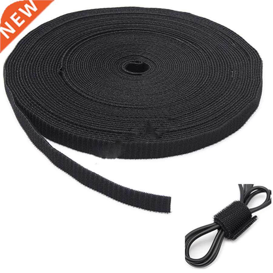 Double Sided Loop Tape Black 20mm Cable Ties Straps