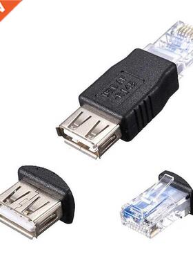 USB Type A Female To RJ45 Male Ethernet Adapter Router Conne