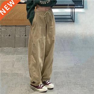 New Vintage Cargo Pants Women Harajuku Baggy Hip Hop Trouser
