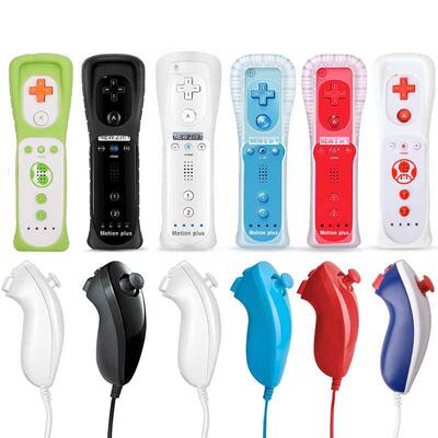 2 in 1 For Nintendo Wii Motion Plus Wireless Remote Controll