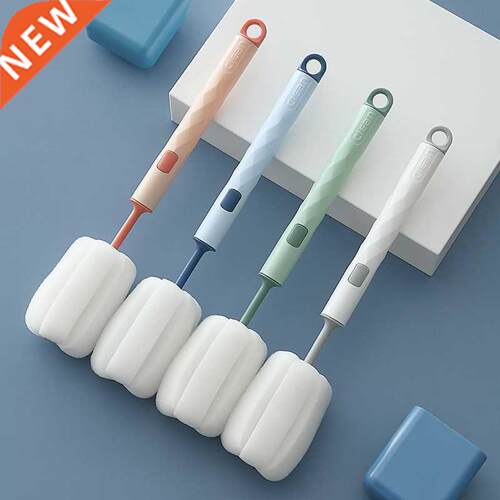 Removable Sponge Baby Cup Bottle Brush Kitchen Cleaning Tool