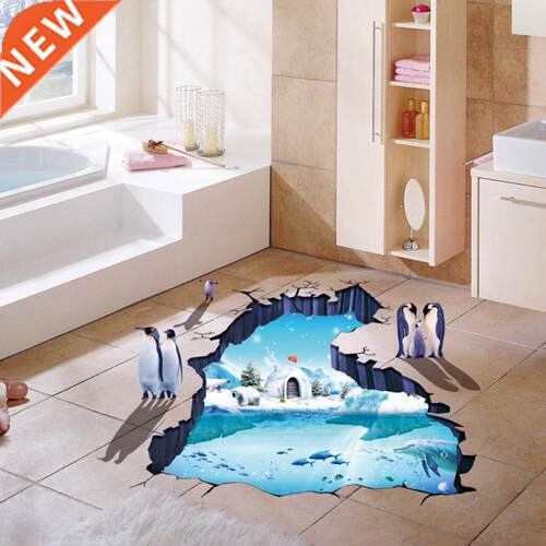 3D Polar Glaciers Stickers On The Wall Stickers For Kids