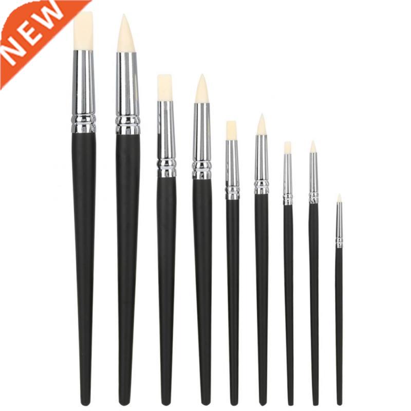 9pcs Clay Sculpting Tool Set Rubber Head Sculpture Tools Sha
