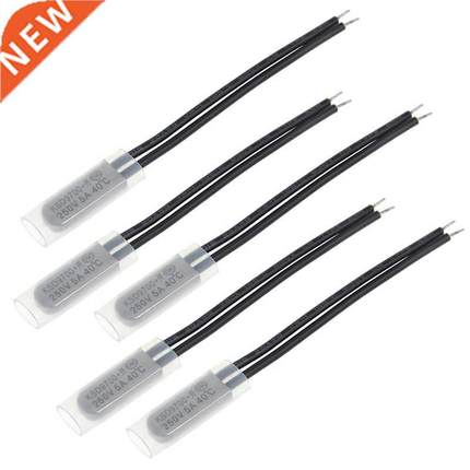 5Pcs KSD9700 5A 250V 40 Degrees Celsius (N. O.) Thermostat T