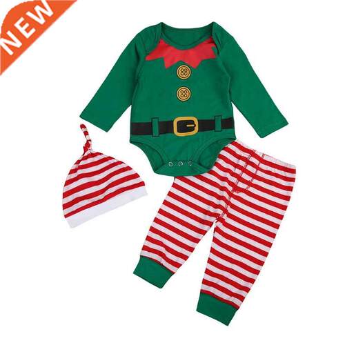 Baby Girls Christmas Clothing Set Boy Soft Cotton Romper New