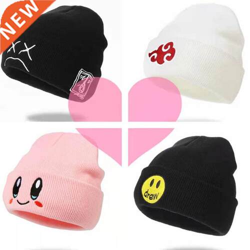 Knitted Collection Wool Hat Fashion Embroidery Skull Wild Me