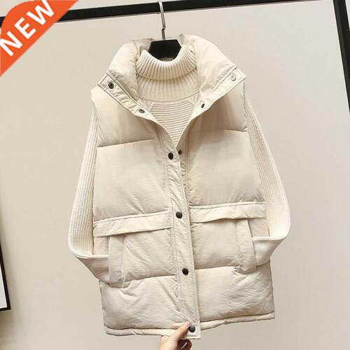New Autumn Winter Hot Selling Sleeveless Jacket Women Korean