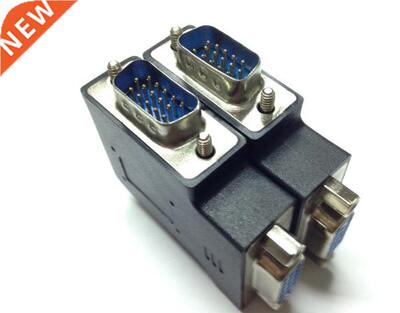 HDB15Pin Male to HDB15 Female 90 Adapter Right