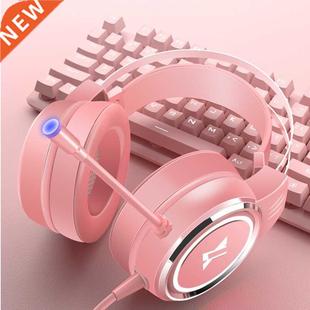 Wired Earphone Headset PC Gamer Stereo Folded Headphone
