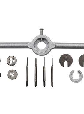 Mini HSS Metric Taps Dies Wrench Handle Kit M1-M1.6 Screw Th