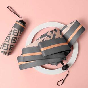 Mini Umbrella 6 Ribs Luxury Women Umbrellas Anti UV Parasol