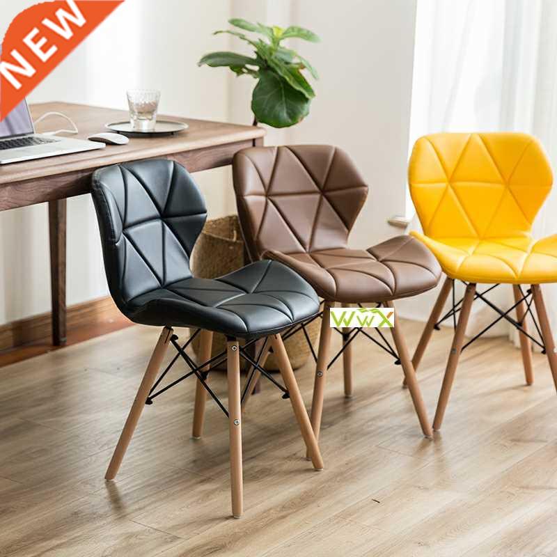 dining chairs, high-quality PU chairs with metal feet