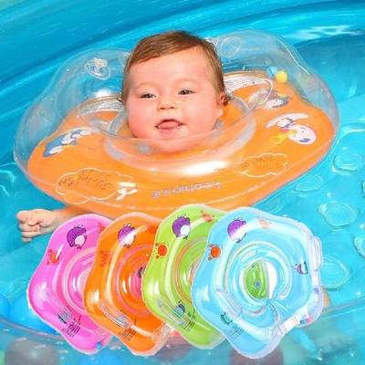 Baby Swiing Neck Ring Tube Safety Infant Bathing Float