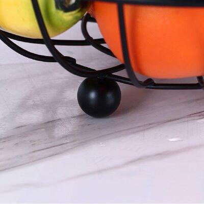 Metal Fruit Basket Bowl Retro Style Stand for Vegetables