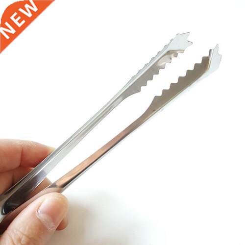 15cm/17cm Stainless Steel Ice Tong Square Sugar Food Sandwi