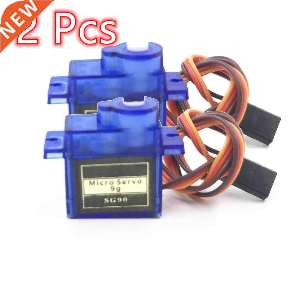 2 Pcs SG90 9G Micro Mini Servos SG90 Servo for RC 250 450 He
