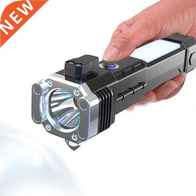 Car Safety Flashlight Safety Window-Breaking Hammer Car