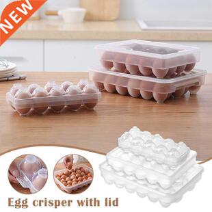Fridge Egg Holder Freezer Tray Box Storage Container Case