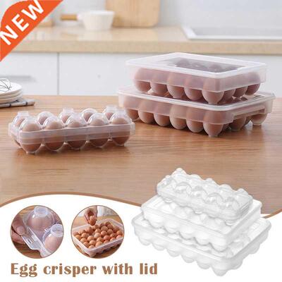 Fridge Egg Holder Freezer Tray Box Storage Container Case