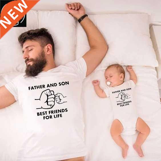 Father and Son Best Friends for Life Family Matching Family