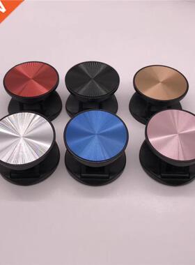 1pcs Metal Plate round pocket mobile phone folding stretch b