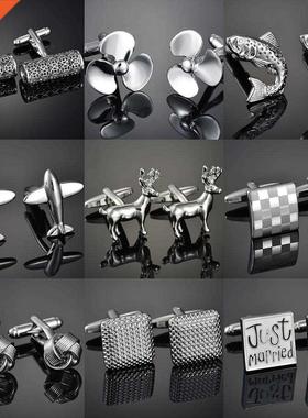 French shirt cufflink for mens Brand designer Cuffs link But