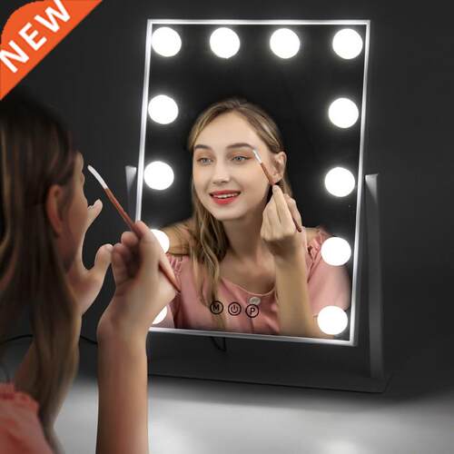 Large Vanity Makeup Mirror with Ligs with Dimmable Led