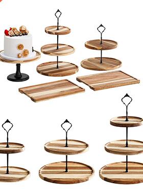 Dessert Cake Stand Snacks Plate Storage Container Home