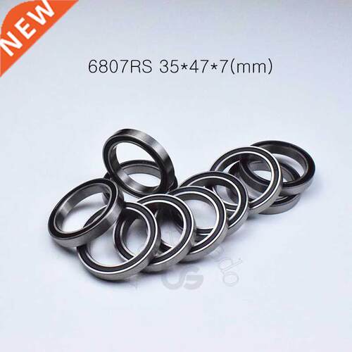 1pcs 6807RS 35*47*7(mm) chrome steel rubber Sealed High spe