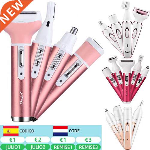 Multifunctional Electric Shaver for Women Rechargeable Lady