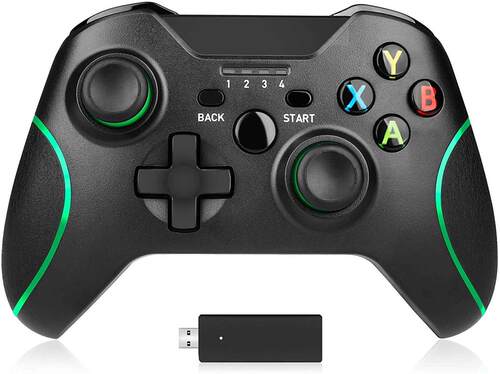 Wireless Controller 2.4GHZ Game Controller with Receiver