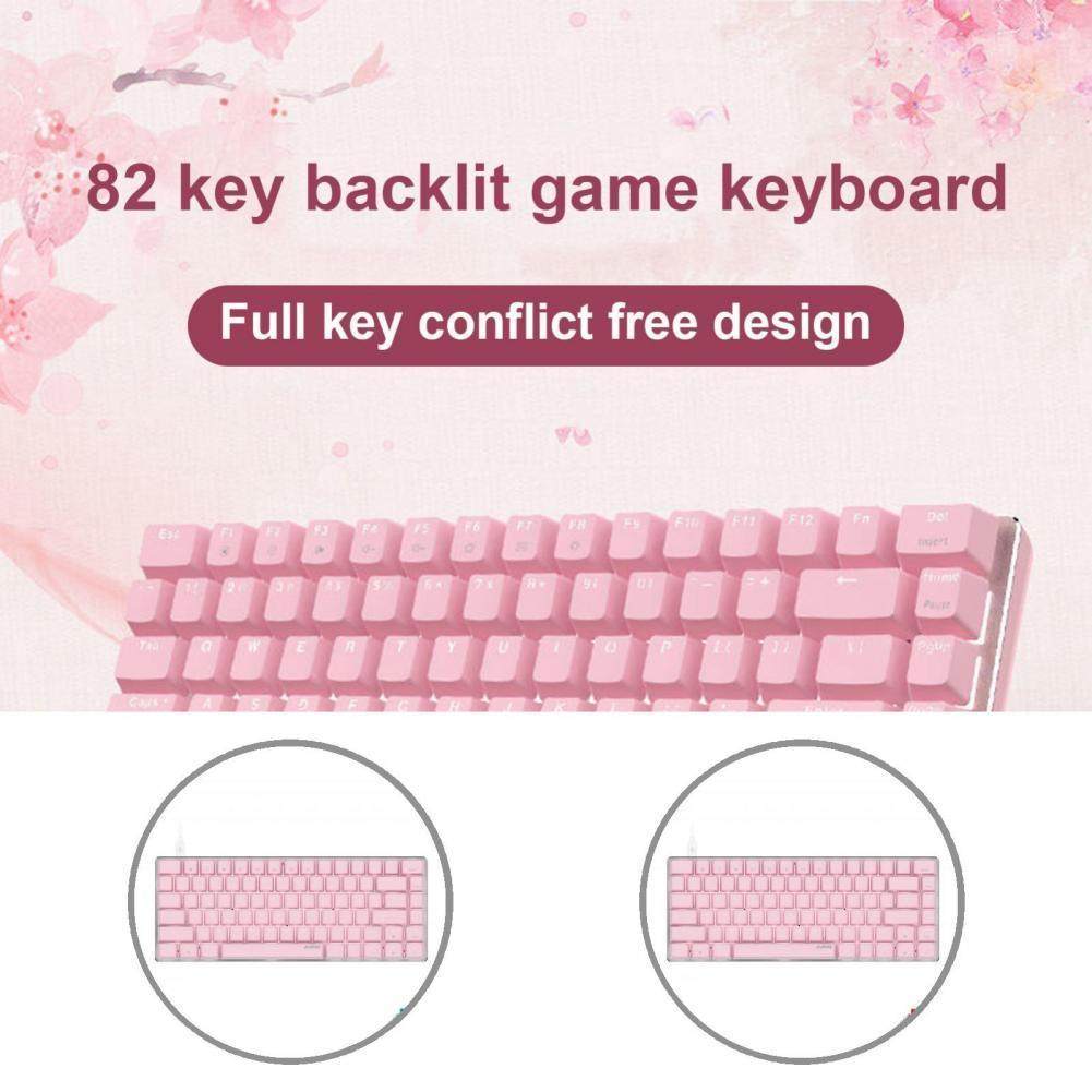 Easy to Use White Backlight N-Key Rollover Desktop Mechanica