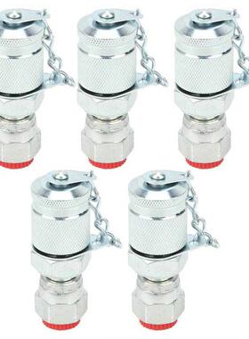 5Pcs Air Compressor Parts Hydraulic Testing Adapter Thread P