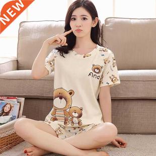 Homewear Pajamas Comfortable Girl Summer Female Cute Pijamas