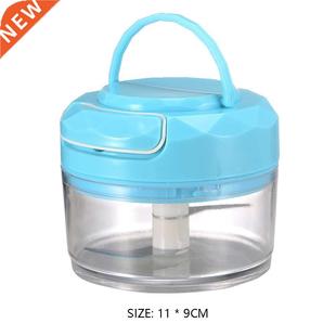 Pull String Garlic Chopper Crusher Press Manual Food Cutter