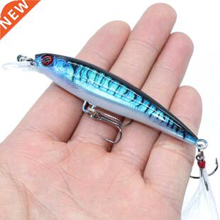 1PCS Minnow Fishing Lure 78mm 7g Sinking Hard Bait Wobbler J