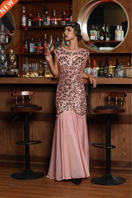 Gatsby Vintage 1920s Flapper Beaded flapper Party costume