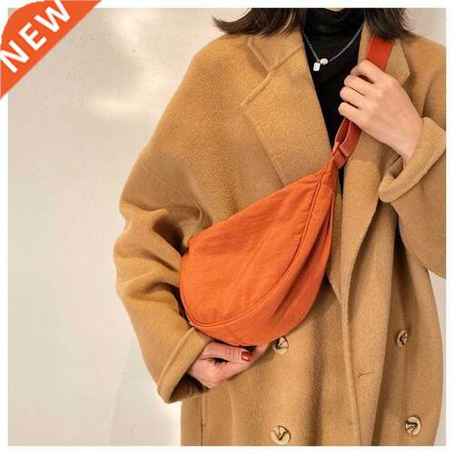 Casual Nylon Hobos Crossbody Bag for Women Designer Shoulder