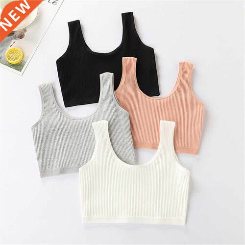 Soft Cotton Children Girls Underwear Kids Girl Solid Color V