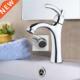 Alloy Bathroom Vertical Faucet Vanity Basin Zinc