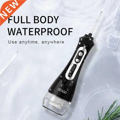 New Oral Dental Irrigator Portable Water Flosser USB Recharg