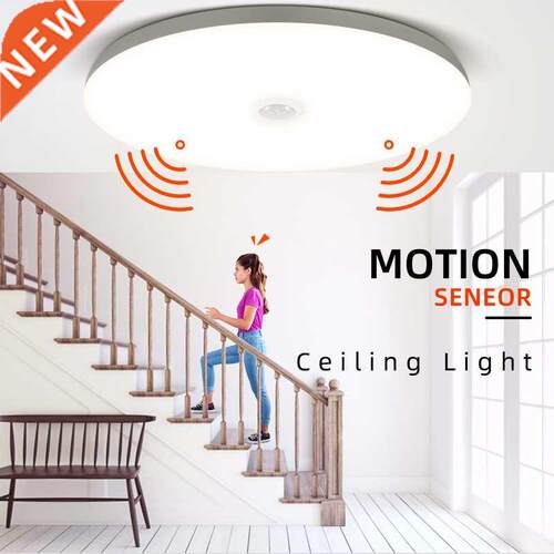 Led Ceiling Lamp PIR Motion Sensor Ceiling Night Light 15/20