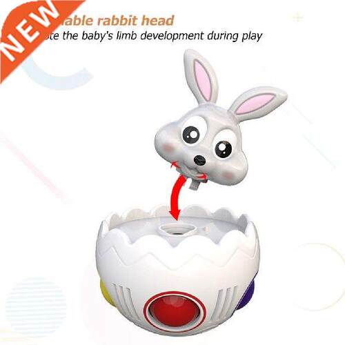 Easter Toy Push Bubble Balls Detachable Rabbit Head