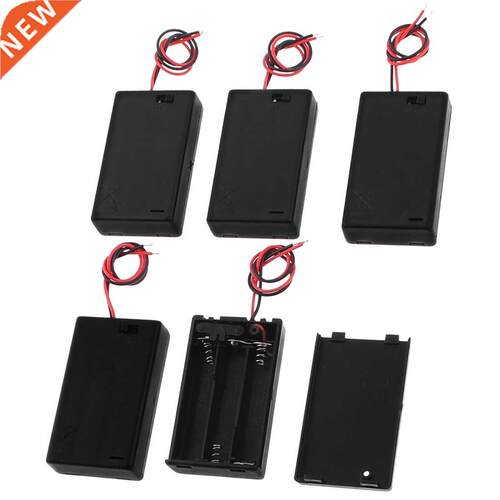 5pcs*5 Pcs Rectangle Double Wire 3x1.5V AAA Battery Cases Ho