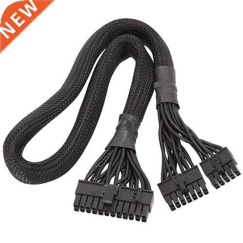 14+10Pin to 24 Pin ATX Power Supply Cable 20+4 Pin PC PSU Mo