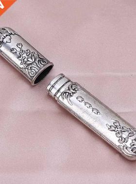 B0KB 1 Set Vintage Embroidery Scissor Needle Case Sewing