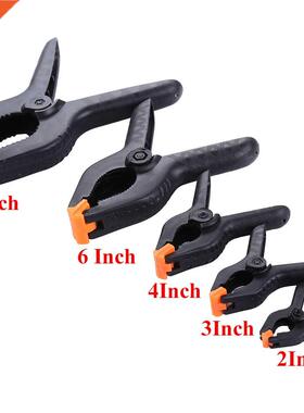 2/3/4/6/9inch Adjustale Plastic Spring Clps for Woodworki